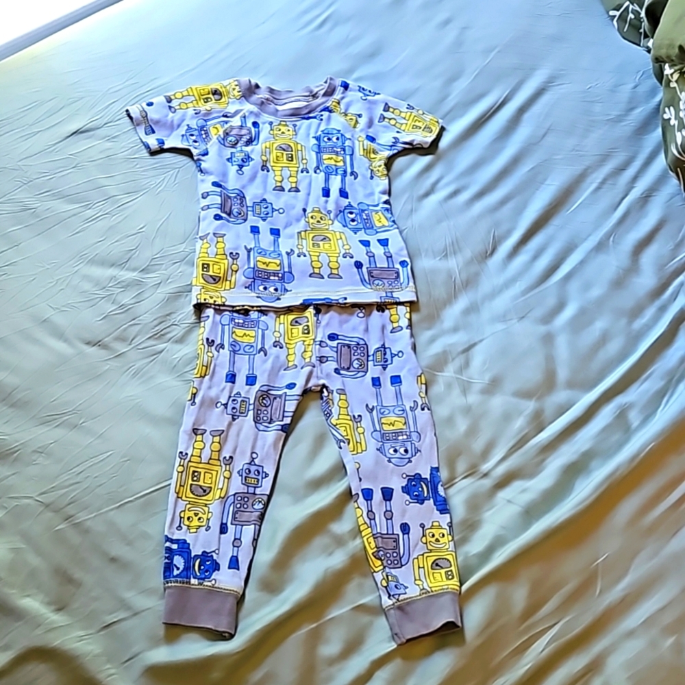 12 Mo Carter's Baby Robot 2-Piece Pajama Set